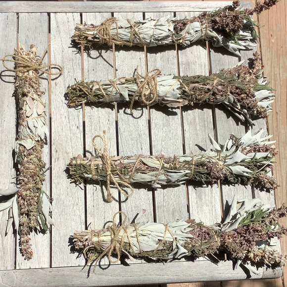 Sage w Lavender. 1 Stick. 12”x 1”. Organic. - Picture 10 of 12